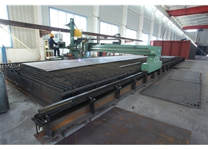 Plasma-flame cutting machine